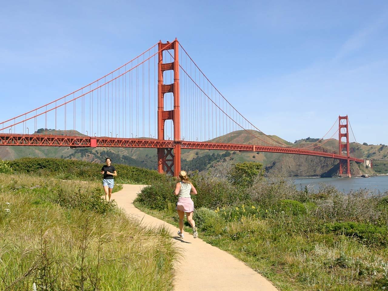 Golden Gate Bridge from Battery