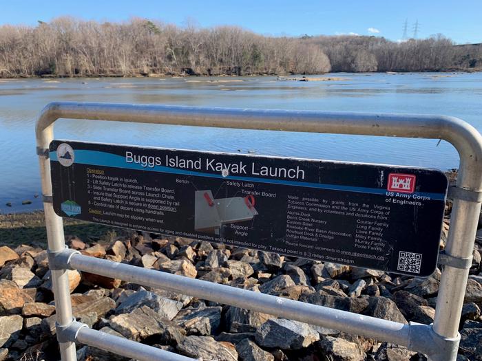 Handicap Accessible Kayak Launch SignWelcome to Tailrace Park! This is the handicap accessible kayak launch near the boat ramp. This kayak launch was put in with the help of a few partners and volunteers.