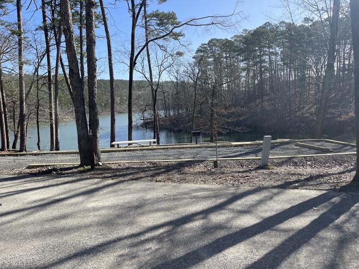 A photo of Site 11 of Loop A at Crystal Springs (AR) with Picnic Table, Electricity Hookup, Fire Pit, Water Hookup