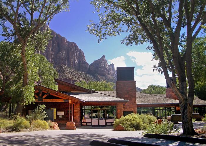 Zion Canyon Visitor CenterThe Zion Canyon Visitor Center is a great place to stop to learn about the park!