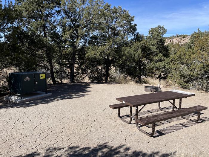 A photo of Site 26 of Loop Black Bear at JUNIPER CAMPGROUND with Picnic Table, Fire Pit, Food Storage