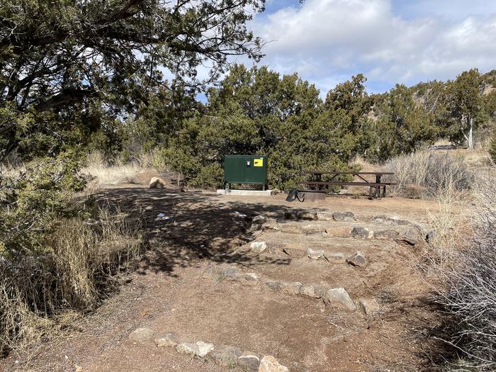 A photo of Site 56 of Loop Coyote  at JUNIPER CAMPGROUND from pull-in driveway