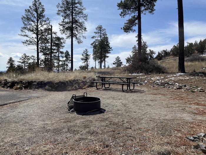 A photo of Site 48 of Loop Coyote  at JUNIPER CAMPGROUND with Picnic Table, Fire Pit