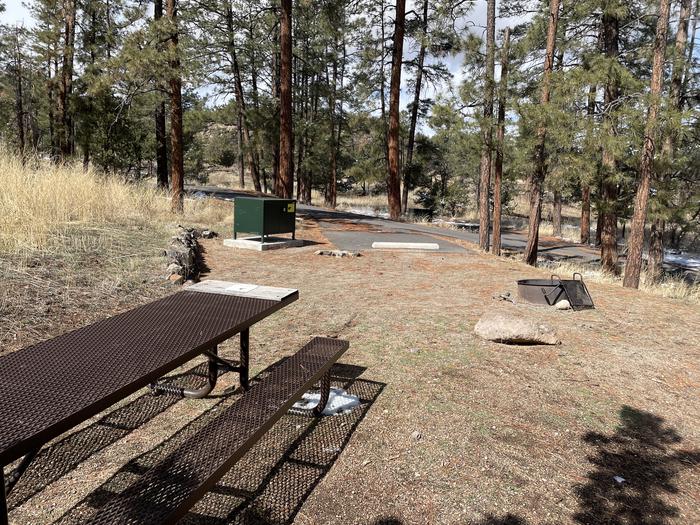 A photo of Site 51 of Loop Coyote  at JUNIPER CAMPGROUND with Picnic Table, Fire Pit, Food Storage