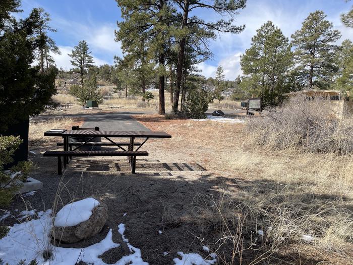 A photo of Site 45 of Loop Coyote  at JUNIPER CAMPGROUND with Picnic Table