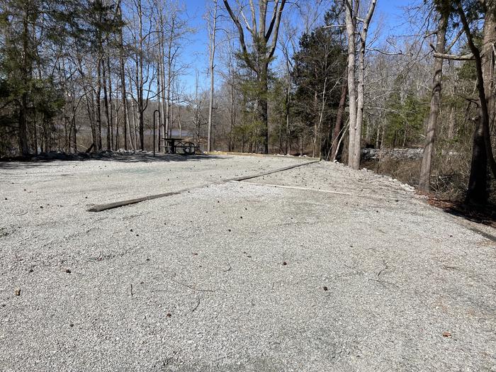 A photo of Site 22 of Loop LEFT at LONGWOOD PARK with Tent Pad