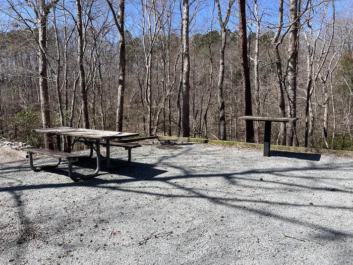A photo of Site 54 of Loop RIGH at LONGWOOD PARK with Picnic Table, Fire Pit, Lantern Pole