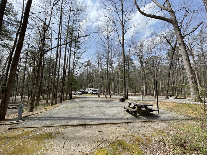 A photo of Site 071 of Loop C at INDIAN BOUNDARY with Picnic Table, Electricity Hookup, Fire Pit