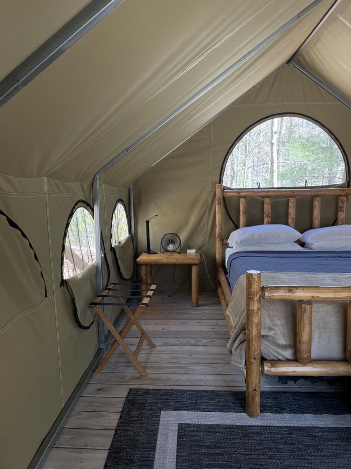 Lake Powhatan Glamping Tent 