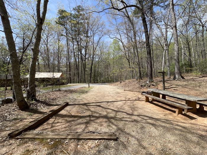 Glamping Tent #77 - driveway (facing road)