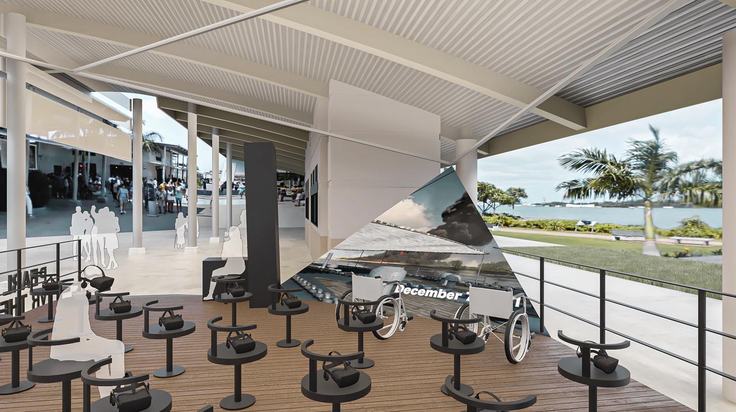 The Pearl Harbor National Memorial New VR Center Concept