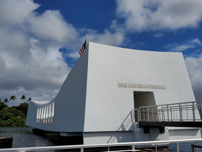 The Pearl Harbor National Memorial - USS Arizona National Memorial in Pearl Harbor