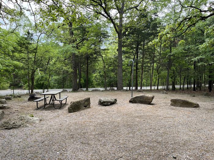 A photo of Site 33 at Cold Springs Campground (OK) Chickasaw NRA