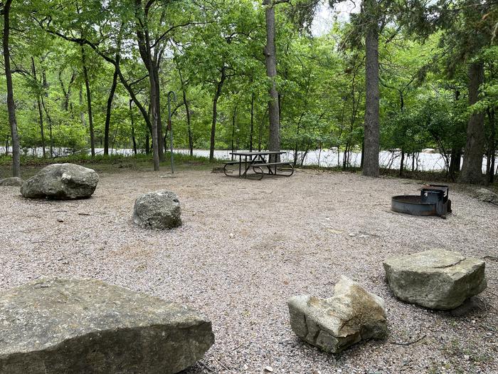 A photo of Site 30 at Cold Springs Campground (OK) Chickasaw NRA