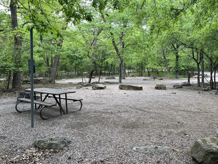 A photo of Site 22 at Cold Springs Campground (OK) Chickasaw NRA