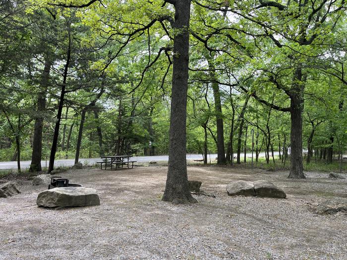 A photo of Site 34 at Cold Springs Campground (OK) Chickasaw NRA