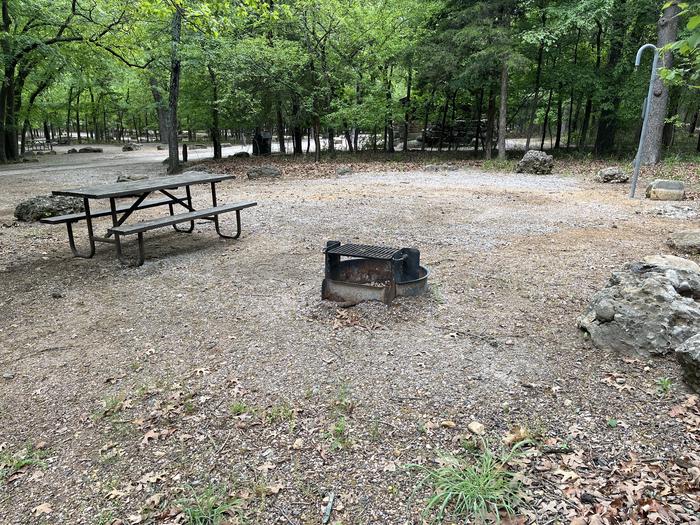 A photo of Site 06 of Loop Cold Springs at Cold Springs Campground (OK) Chickasaw NRA with Picnic Table, Fire Pit, Tent Pad, Lantern Pole 2A photo of Site 06 of Loop Cold Springs at Cold Springs Campground (OK) Chickasaw NRA with Picnic Table, Fire Pit, Tent Pad, Lantern Pole