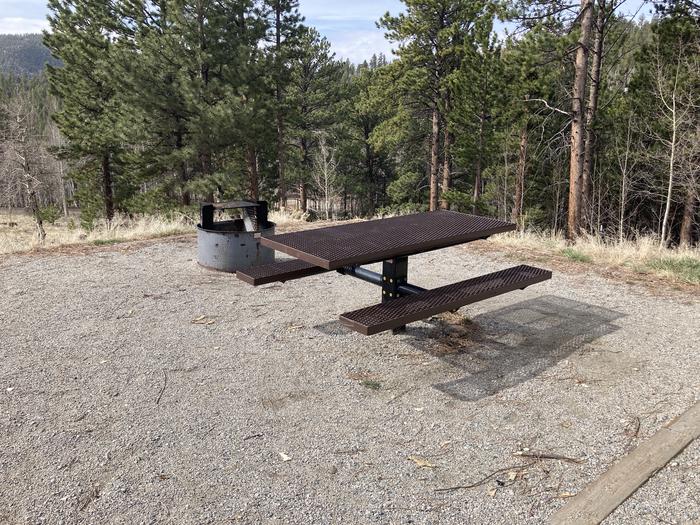 A photo of Site 002 of Loop OHAV at OHAVER LAKE with Picnic Table, Fire Pit