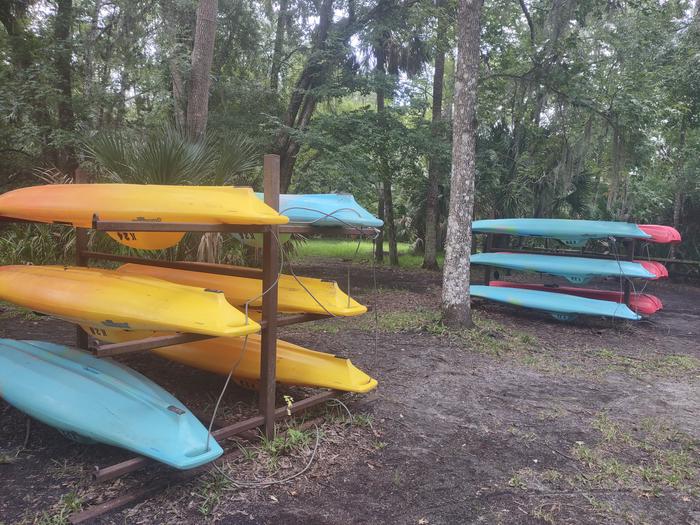 Kayaks available to rent