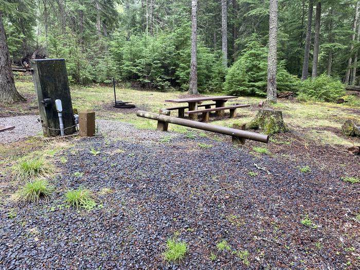 Host Site at MOKINS BAY CAMPGROUND.