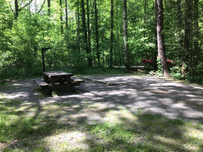DAVIDSON RIVER CAMPGROUND, Site 104, Poplar Loop. Located across the road from the bathhouse. Water spigot located in front of bathhouse. Wooded site. No generators allowed on this loop. 
