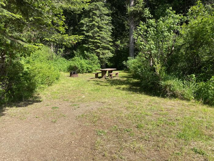 A photo of Site 025 of Loop SOUTH LOOP at BUMBLEBEE CAMPGROUND with Picnic Table, Fire Pit
