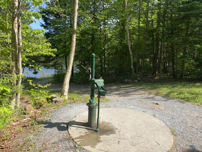 A photo of facility Grout Pond Campground with Waterfront