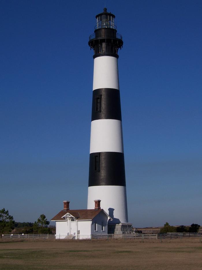 Bodie Island Lighthouse during daylightBodie Island Lighthouse during daylight.