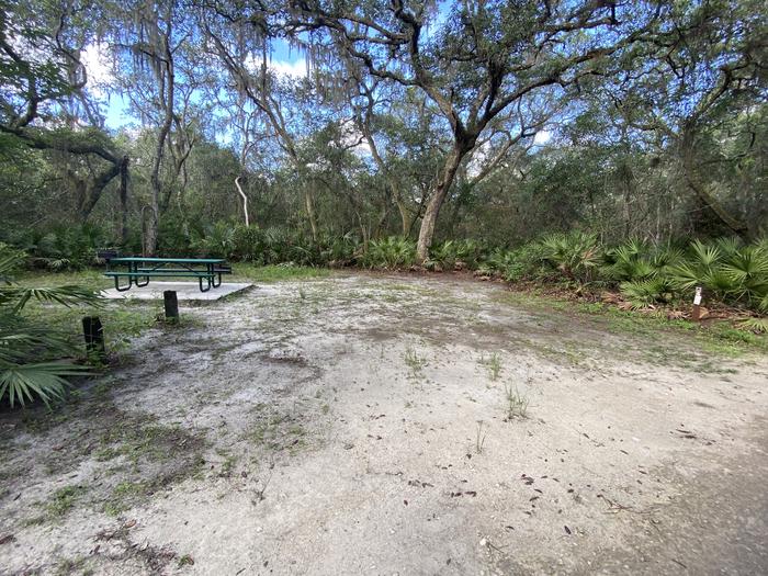A photo of Site 4 of Loop Fore Lake at Fore Lake Campground with Picnic Table, Fire Pit, Food Storage, Lantern Pole