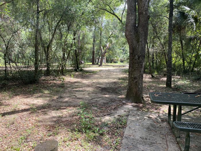 A photo of Site 2 of Loop Lake Eaton at Lake Eaton Campground with Picnic Table, Fire Pit, Shade, Lantern Pole