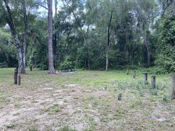 A photo of Site 12 of Loop Lake Eaton at Lake Eaton Campground with Picnic Table, Fire Pit, Shade, Lantern Pole