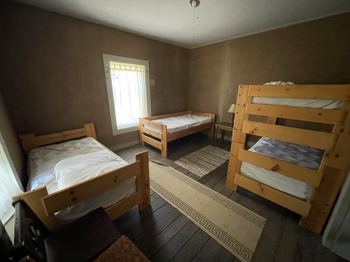 BedroomBedroom of Kentucky Camp, sleeps 4 people.