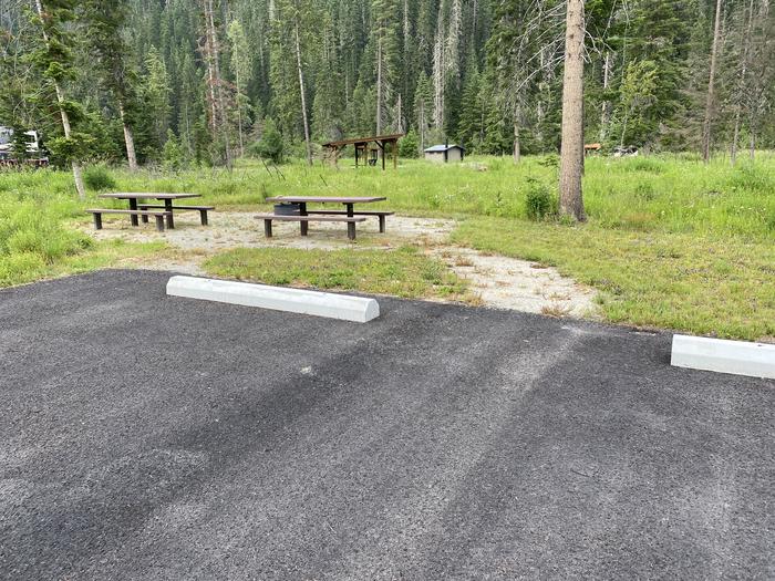 A photo of Site B041 of Loop B at KIT PRICE with Picnic Table, Fire Pit, Double Site.