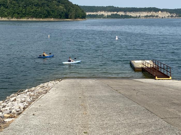 A photo of facility CUMBERLAND POINT CAMPGROUND with Boat Ramp