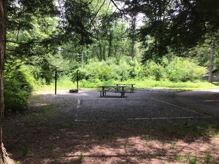 DAVIDSON RIVER Campground, Site 45, Double site, Appletree Loop, Located one site from bathhouse and water spigot 
