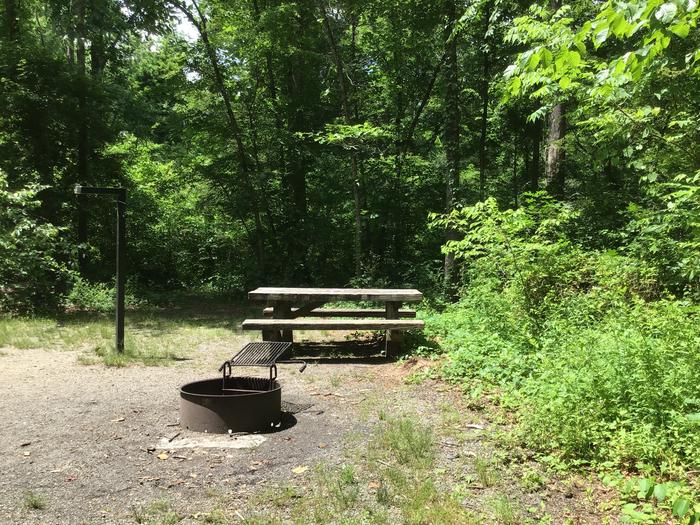 DAVIDSON RIVER Campground, Site 51, Appletree Loop, Located three sites from bathhouse and next to water spigot 
