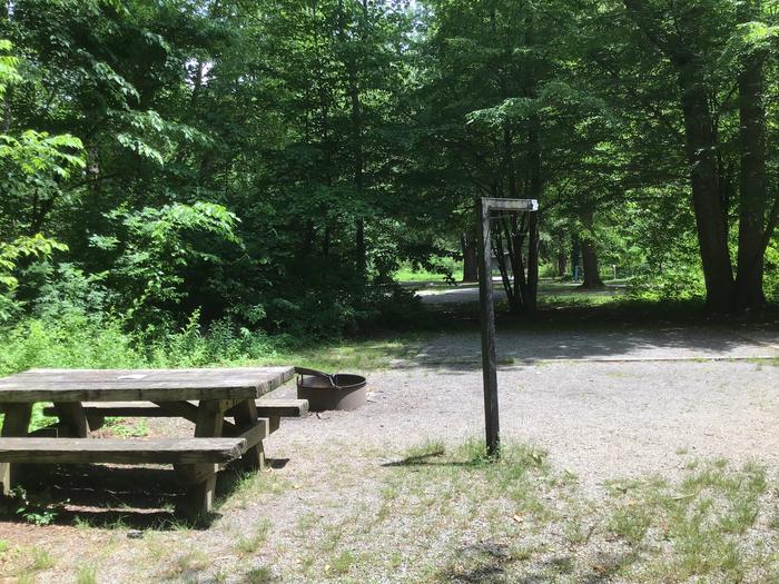 DAVIDSON RIVER Campground, Site 51, Appletree Loop, Located three sites from bathhouse and next to water spigot 
