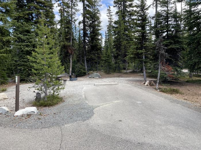 A photo of Site 17 of Loop Anthony Lake at Anthony Lake with Picnic Table, Fire Pit