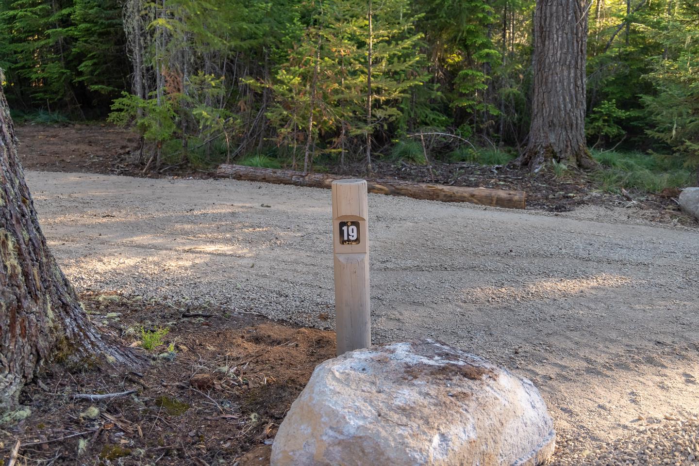 Site 19 at Stone Creek Campground