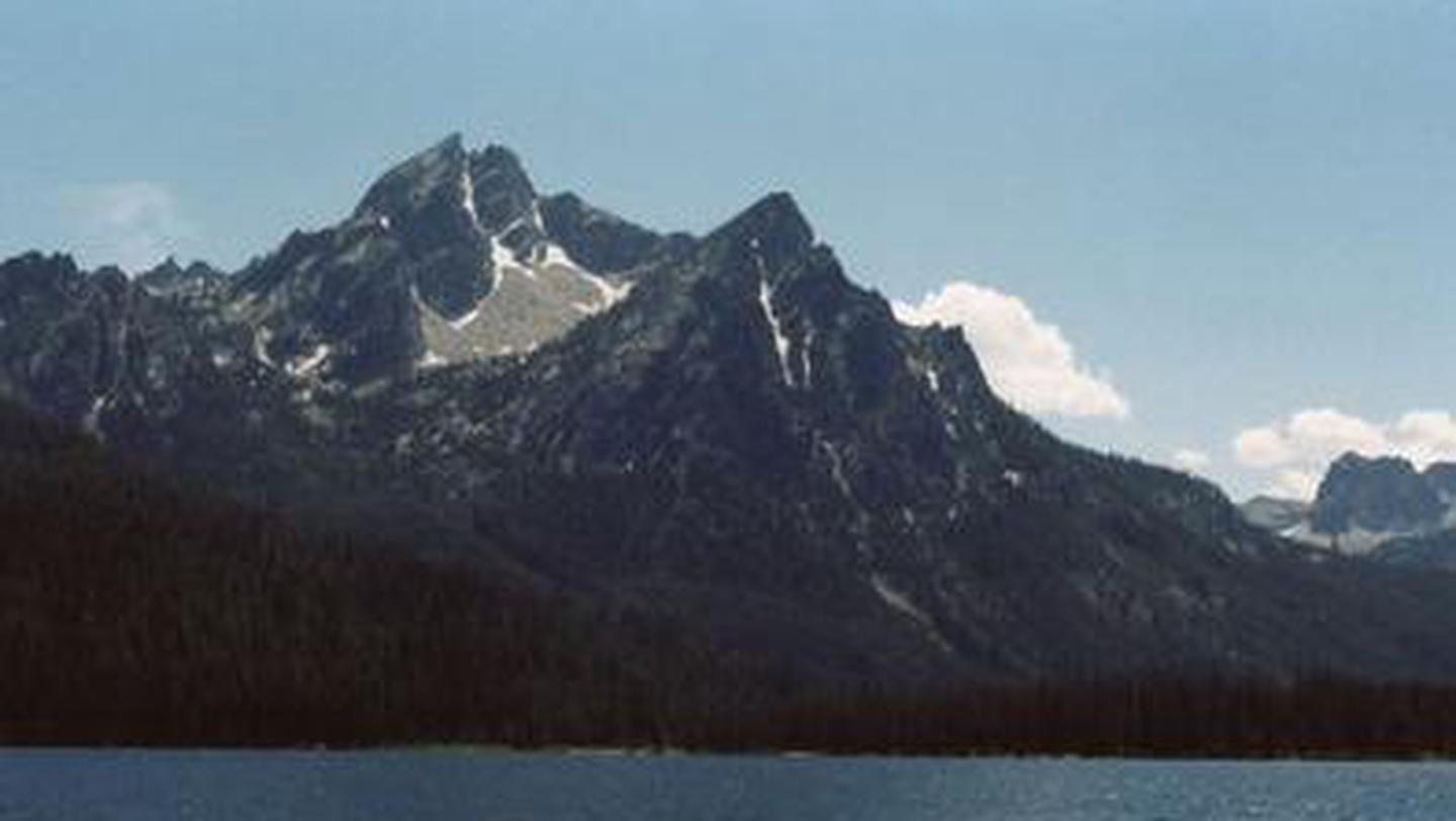 Mountain at Stanley Lake