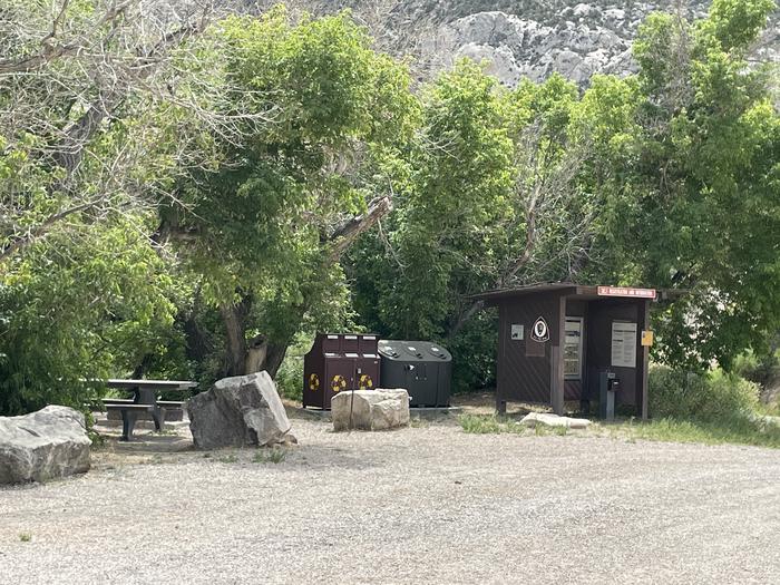 A photo of facility Rainbow Park Campground with No Amenities Shown