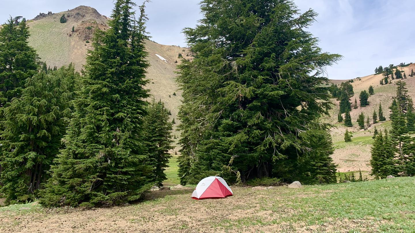 Campingcamping 100' away from water