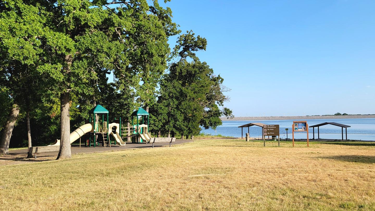 Oak Park Oak Playground and Swim Beach Area