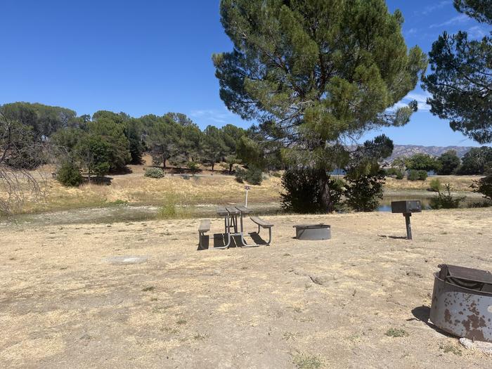 A photo of Site 137 of Loop Putah at Putah Canyon Campground- Napa, CA (BOR) with Picnic Table