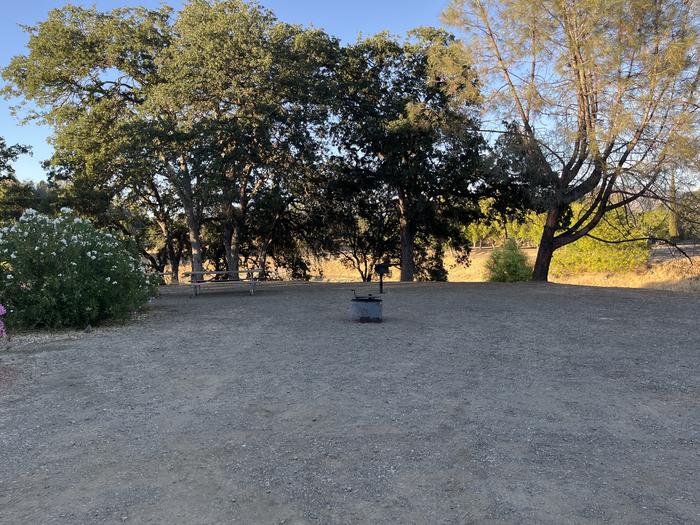 A photo of Site 005 of Loop Putah at Putah Canyon Campground- Napa, CA (BOR) with Picnic Table, Fire Pit