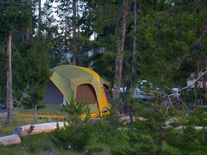 Outlet Campground tent