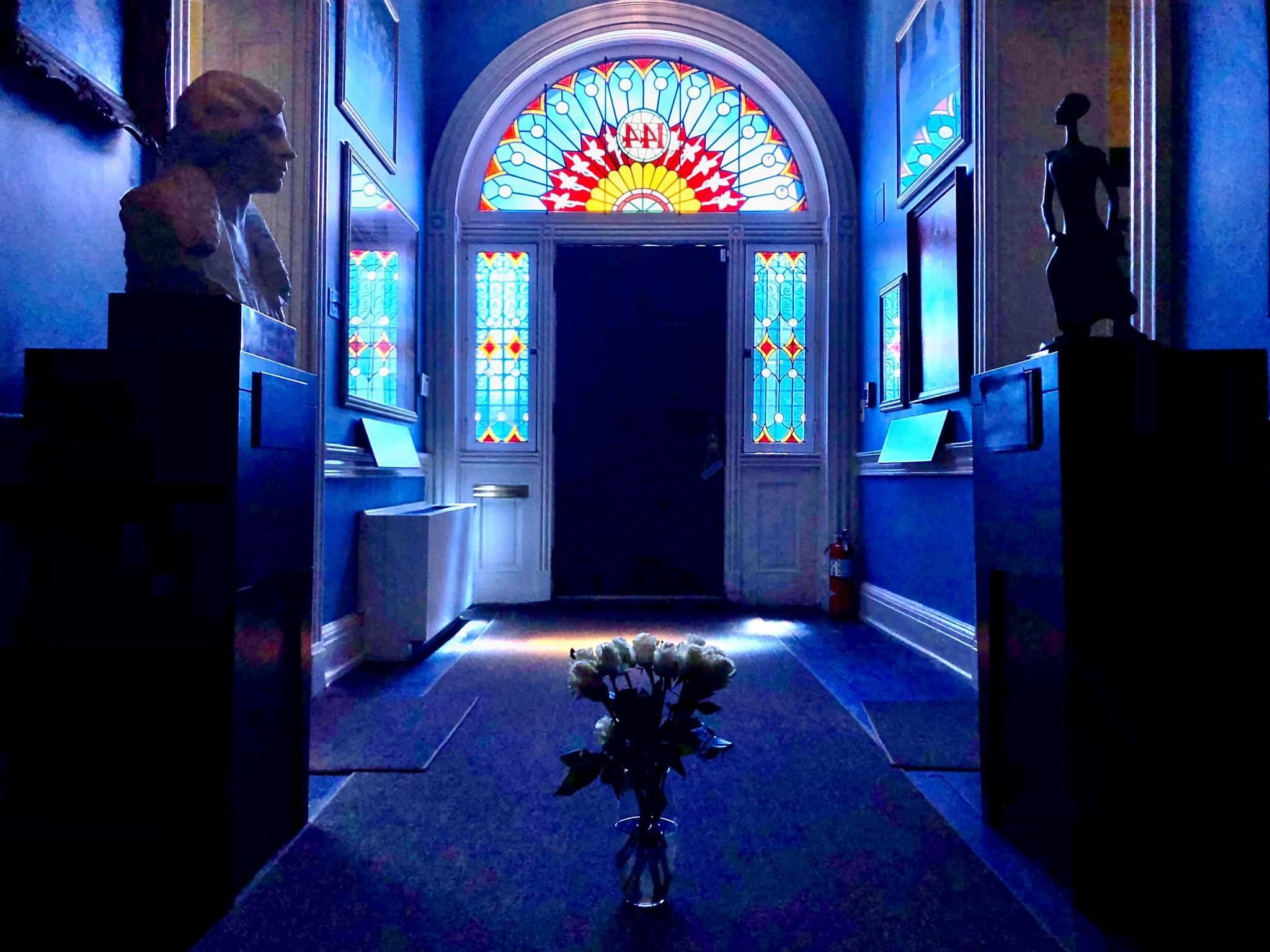 Belmont-Paul Women's Equality National Monument — Hall of Portraits with Mirror