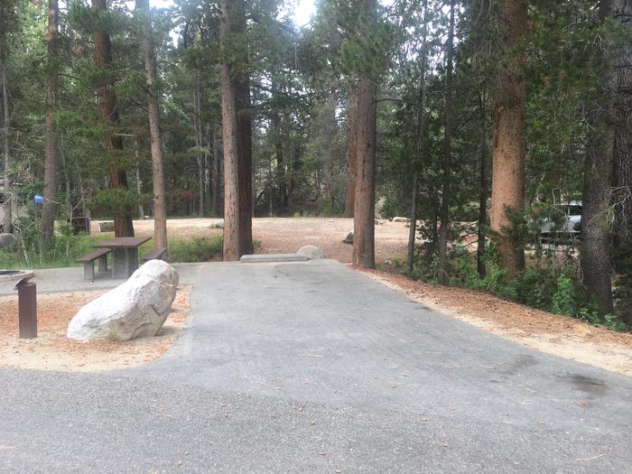A photo of Site 012 of Loop LOWE at LOWER TWIN LAKES AT BRIDGEPORT with Picnic Table, Fire Pit, Shade, Food Storage