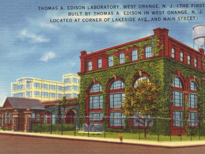 Thomas Edison National Historical Park Preserves Thomas Edison's laboratory and residence, Glenmont.Laboratory of Thomas Edison