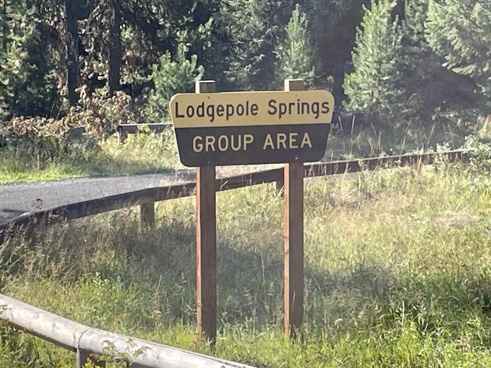 Lodgepole SignG001 Sign
